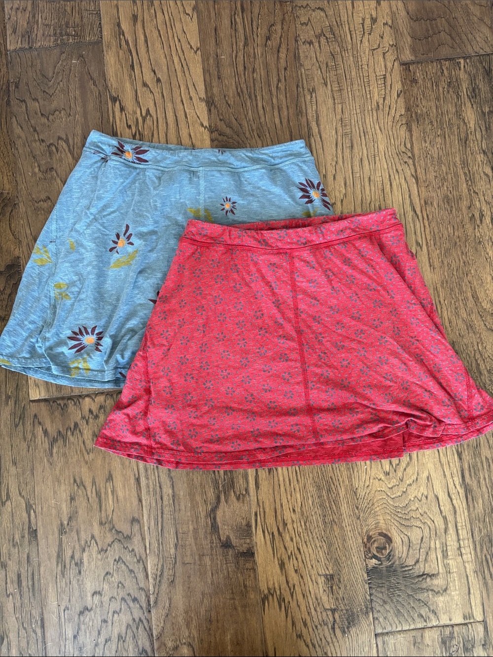 BUNDLE of 2 Chaka A-Line Skirts --M/L